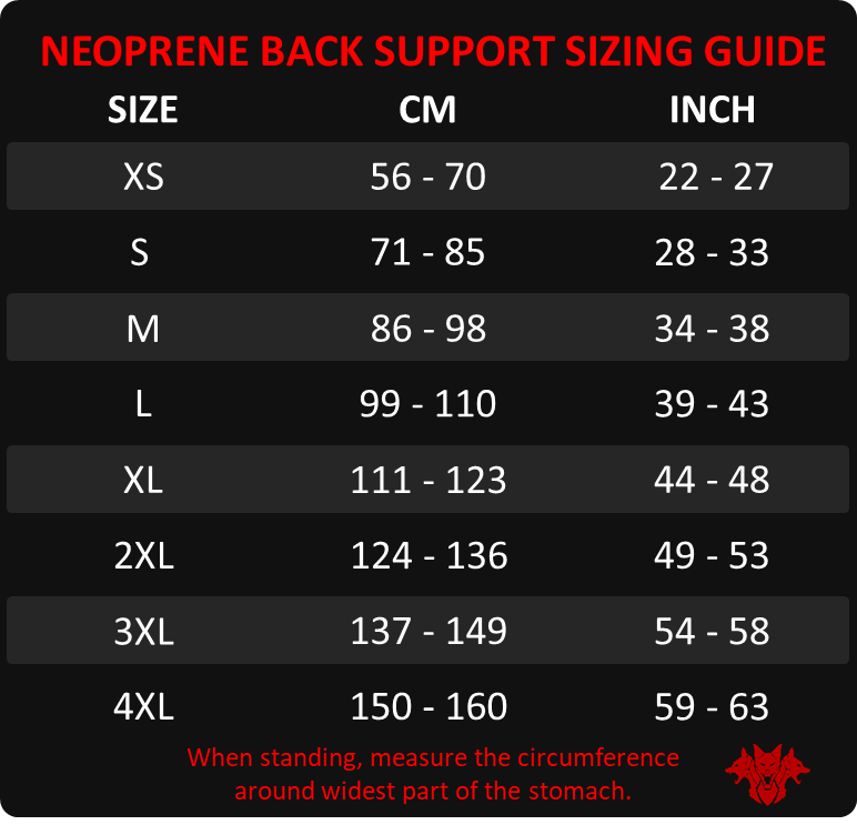 Neoprene Back Support Belt (7mm) - Image 4
