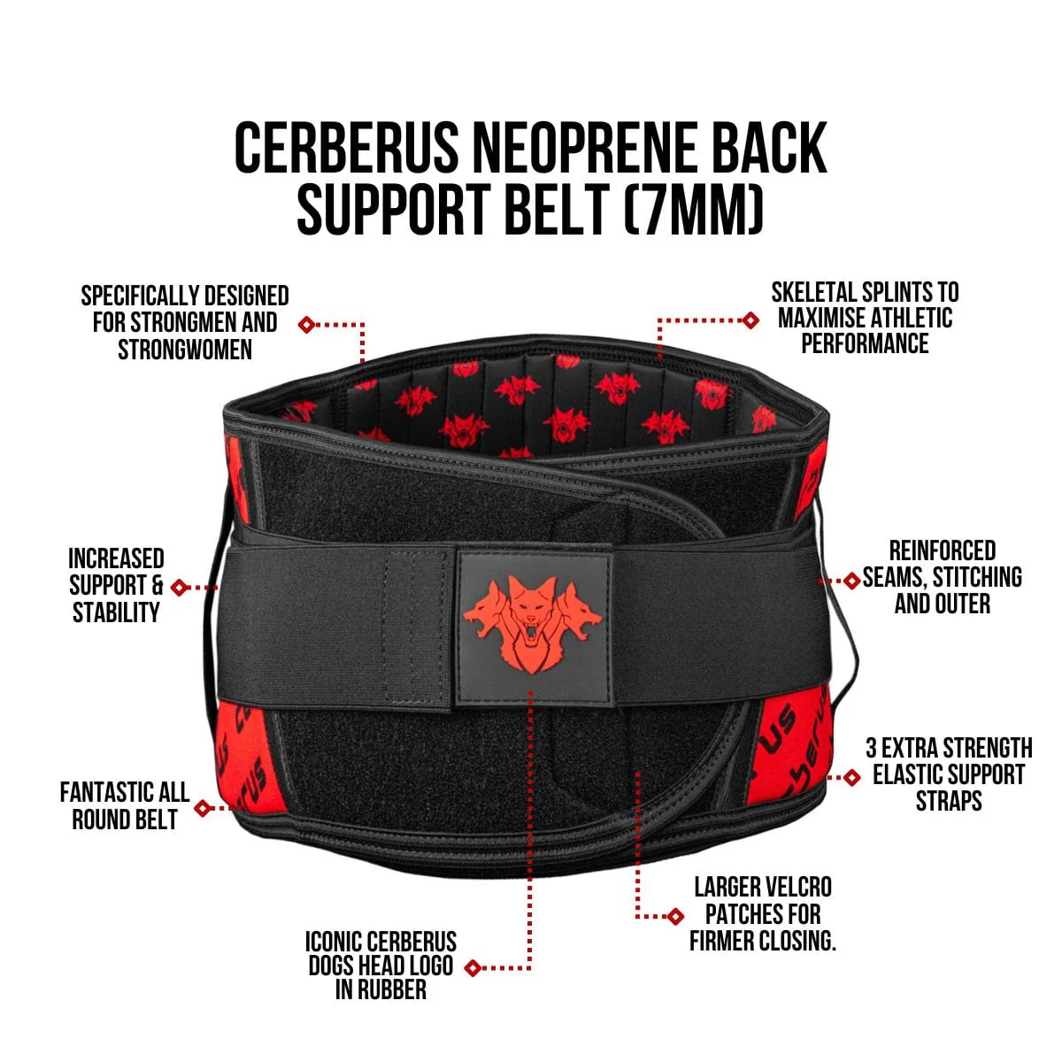 Neoprene Back Support Belt (7mm) - Image 5