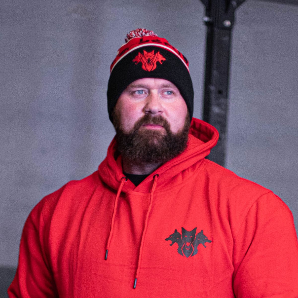 Alpine Beanie (Red) - Image 2