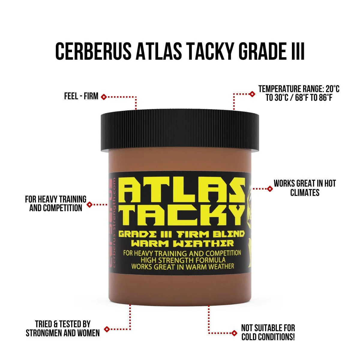 Atlas Tacky Grade III - Firm Blend - Warm Weather - Image 6