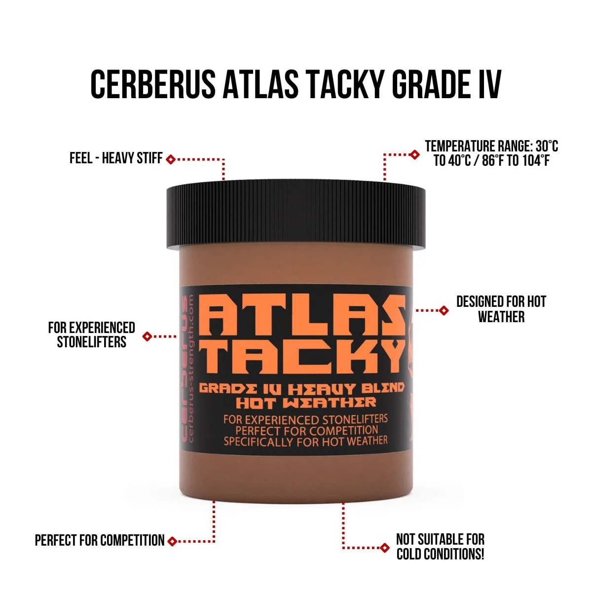 Atlas Tacky Grade IV - Heavy Blend - Hot Weather - Image 6