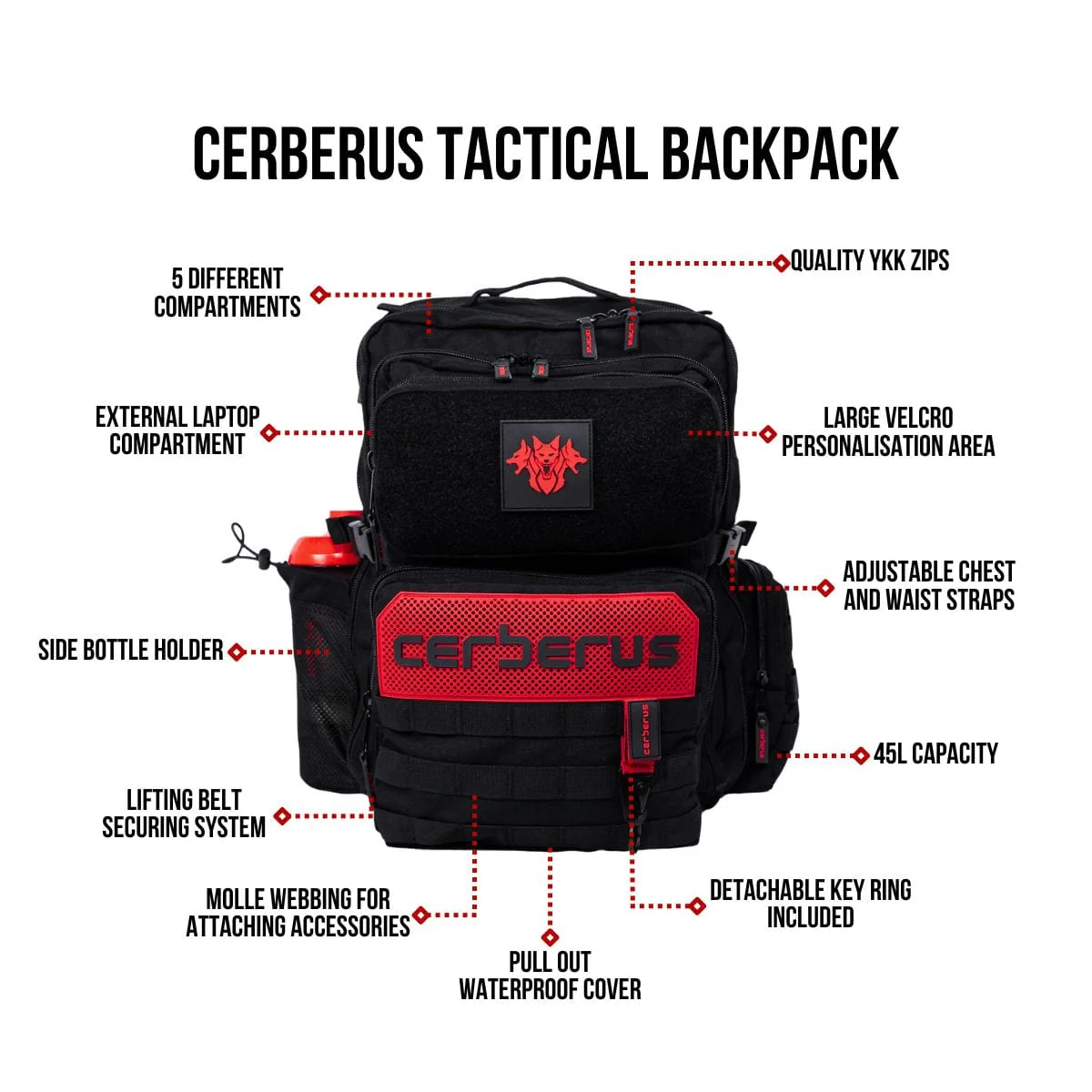CERBERUS Tactical Backpack - Image 15