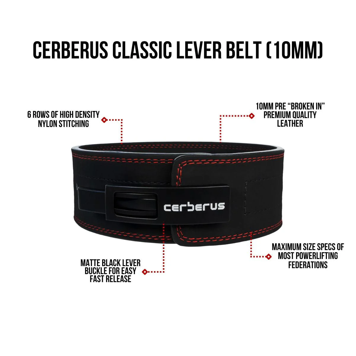 Classic Lever Belt (10mm) - Image 6