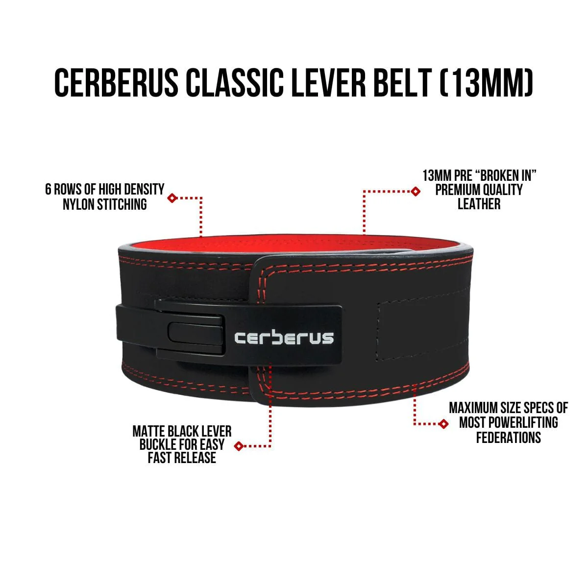 Classic Lever Belt (13mm) - Image 5