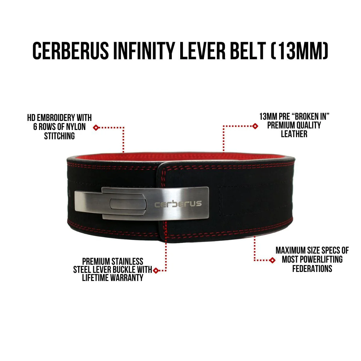 Infinity Lever Belt (13mm) - Image 6