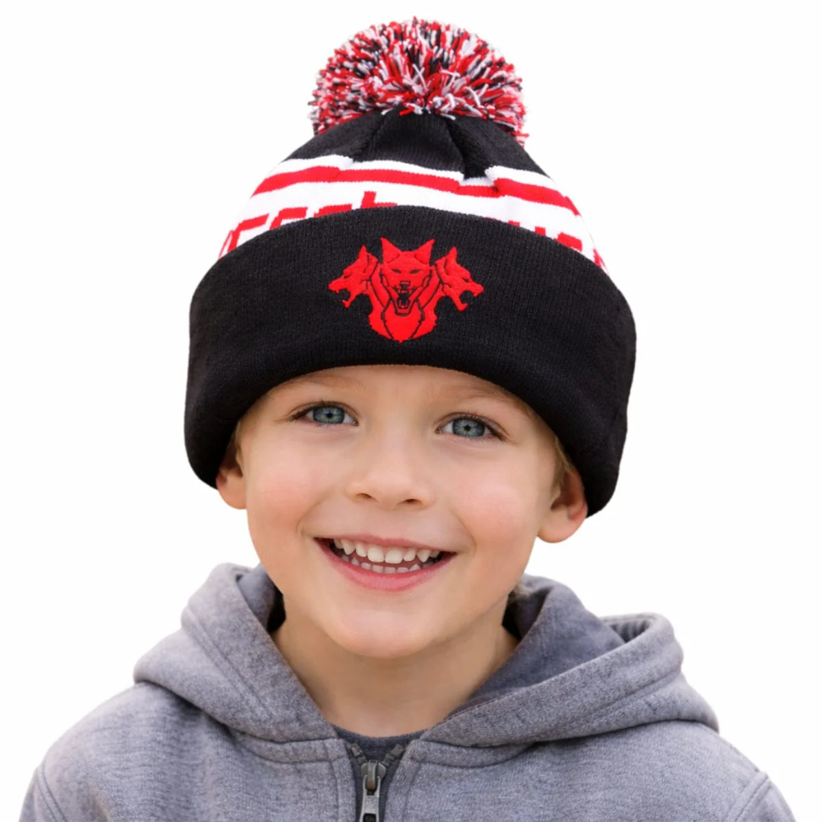 Kids Alpine Beanie (White)