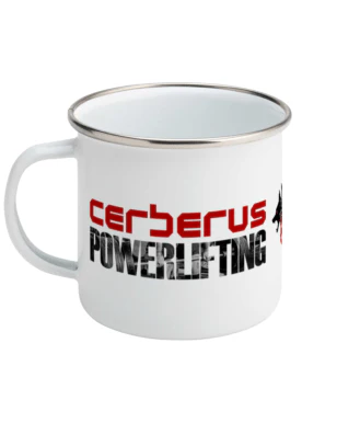 Powerlifting Enamel Mug - Image 3