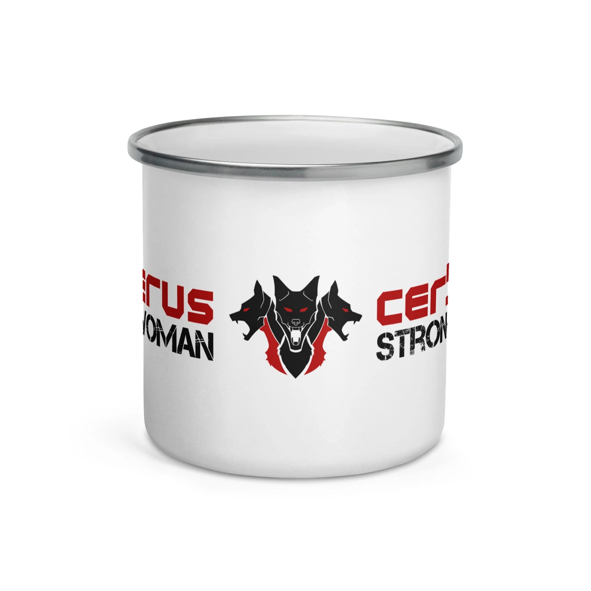 Strongwoman Enamel Mug - Image 3