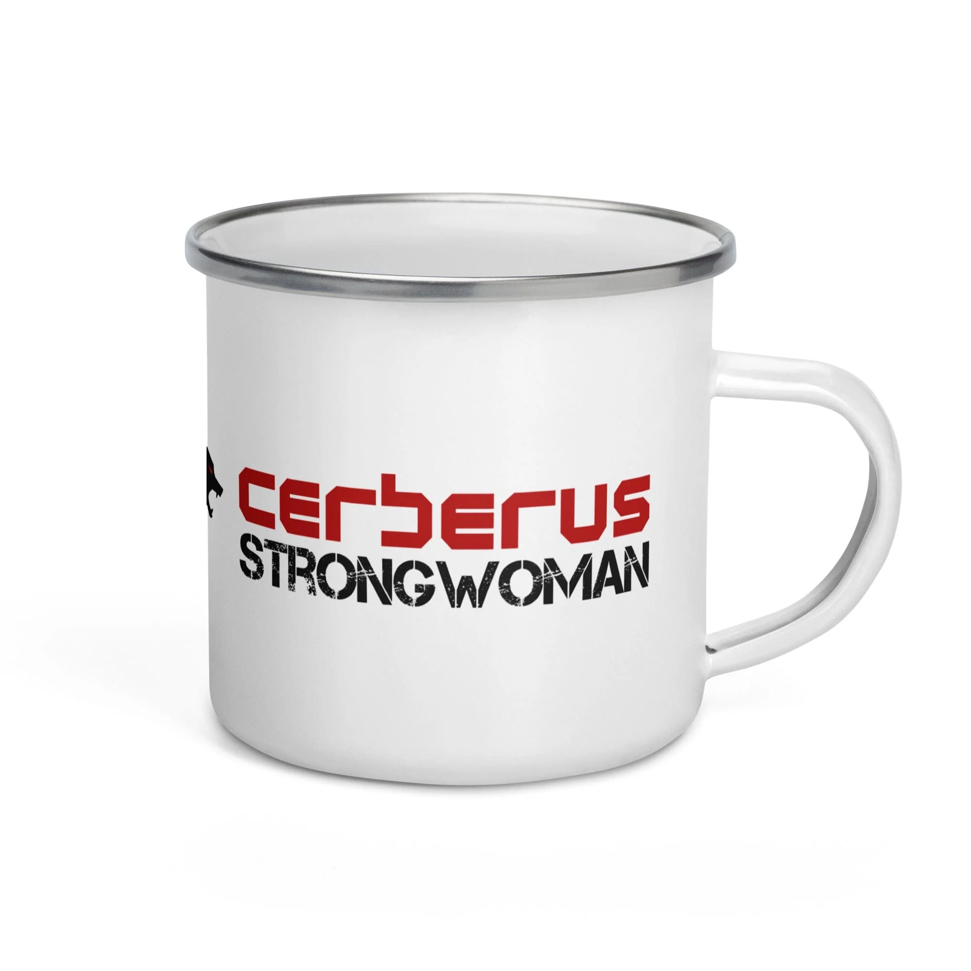 Strongwoman Enamel Mug - Image 4
